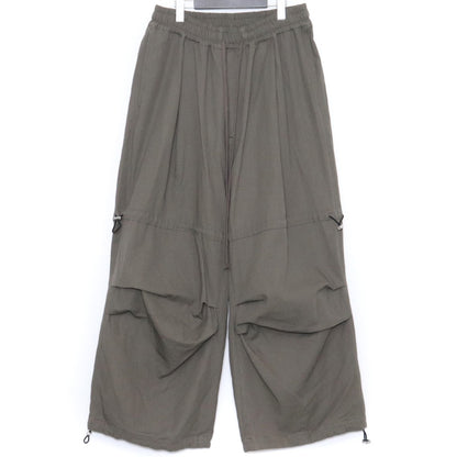 A.F Artefact STRING-SQUEEZING WIDE PANTS Khaki Size 2