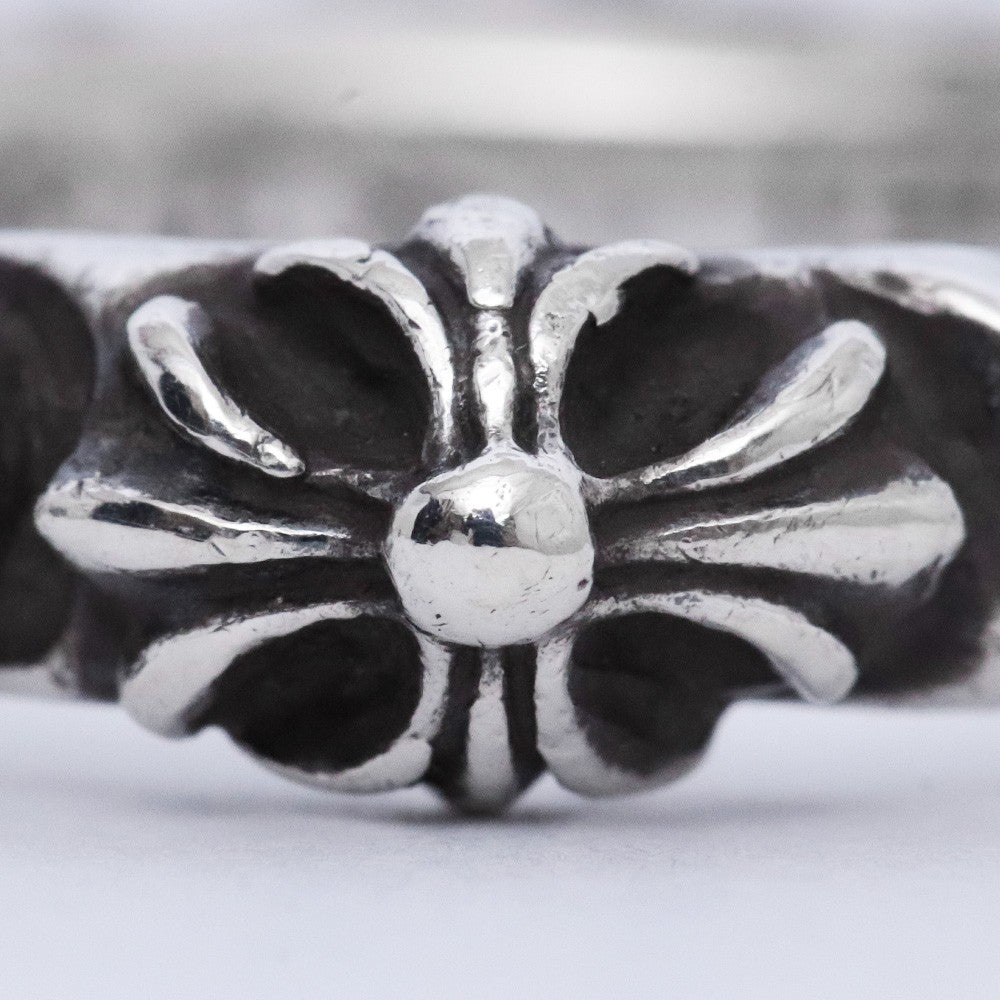 CHROME HEARTS SBT Band Silver Ring Size JP 21