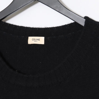 Celine 21SS The Dancing Kid Loose Crew Knit Black Size S