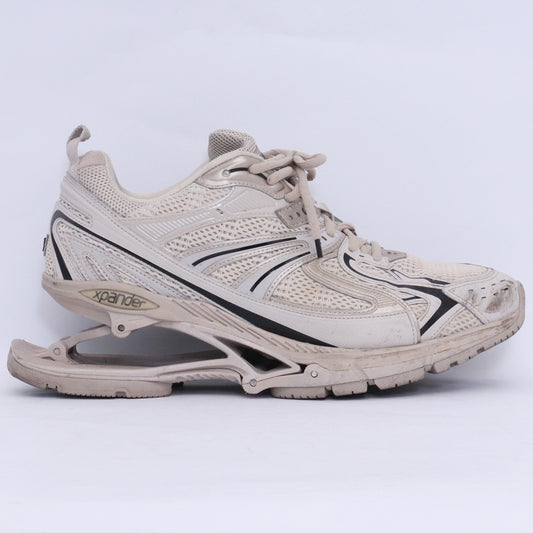 BALENCIAGA X-PANDER Low Cut Sneakers Beige Size 28.5cm