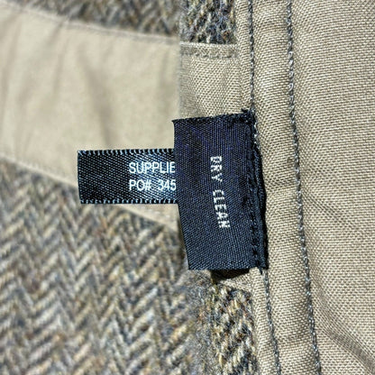 RRL Herringbone Wool Hunting Jacket Brown Size 3