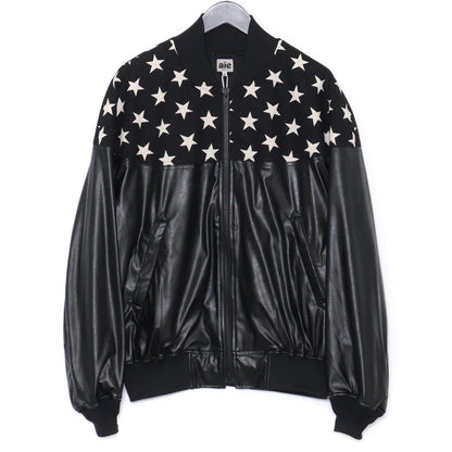 AIE 24SS CPS C/L Canvas Star Printed Jacket Black Size M