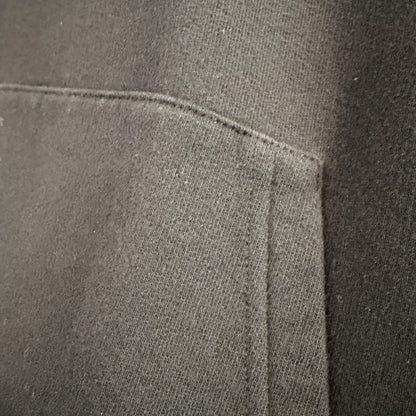 BALENCIAGA 21SS BB Logo Large Fit Hoodie Black Size XXS