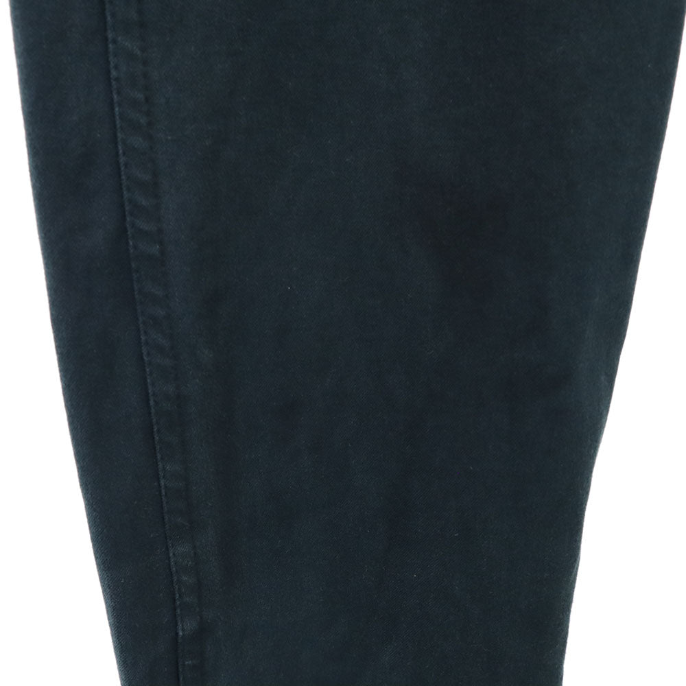 JIL SANDER Black Stretch Slim Pants Size 36