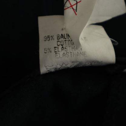 JIL SANDER Black Stretch Slim Pants Size 36