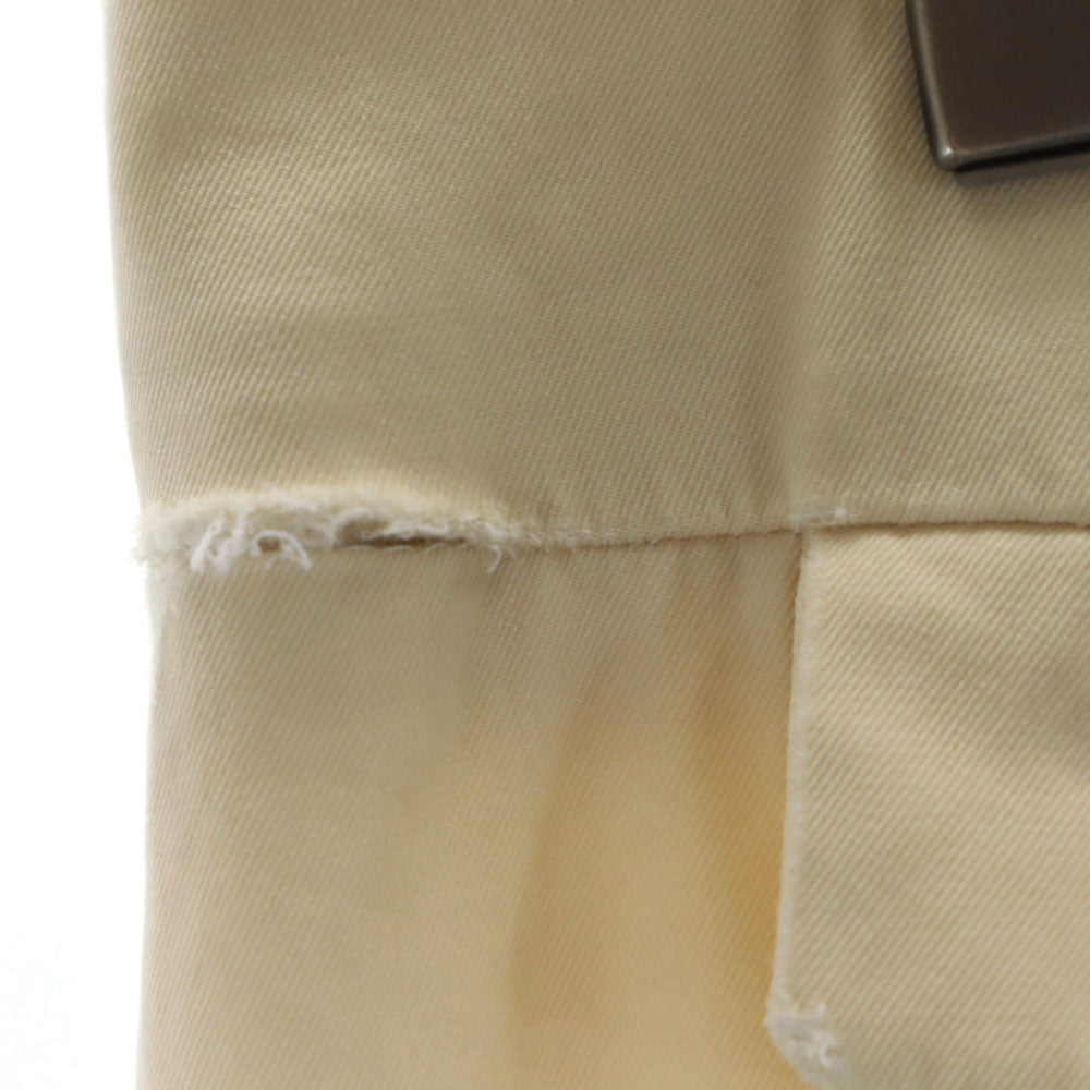 CELINE French Wool Blend Bootcut Pants Beige Size 34