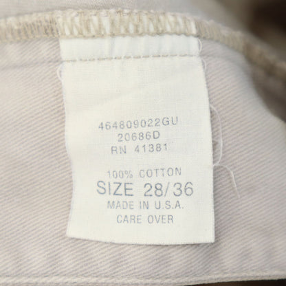 RRL 90s USA Made Button Fly Pants Beige Size W28