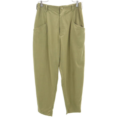 Y's 80s Vintage Tapered Pants Khaki Green