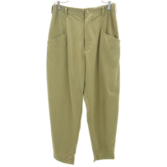 Y's 80s Vintage Tapered Pants Khaki Green