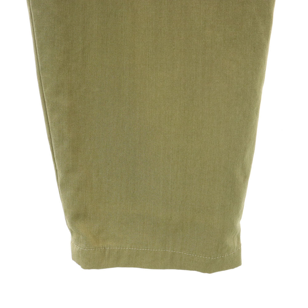 Y's 80s Vintage Tapered Pants Khaki Green