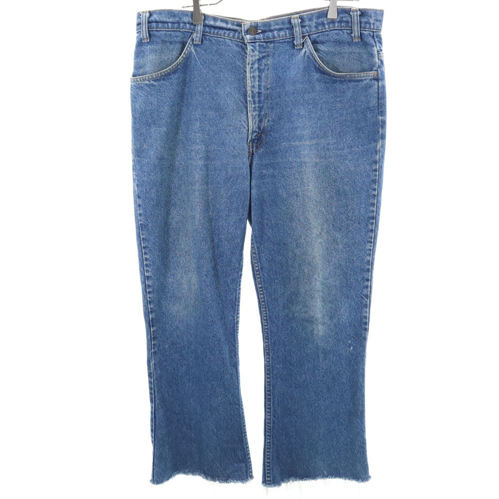 Levi's 80s Vintage Blue Flared Denim Jeans