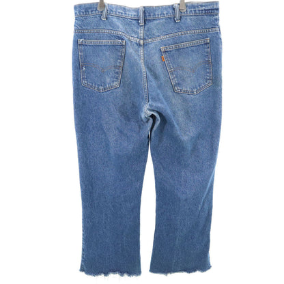 Levi's 80s Vintage Blue Flared Denim Jeans