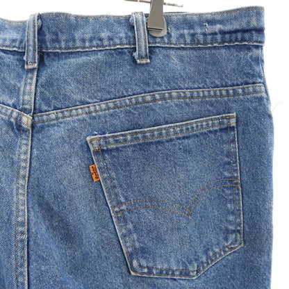 Levi's 80s Vintage Blue Flared Denim Jeans
