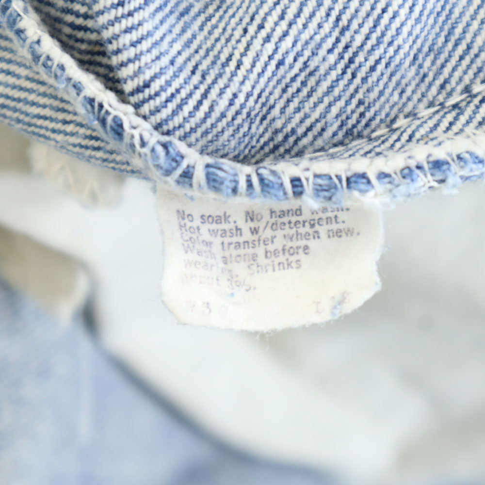 Levi's 80s Vintage Blue Flared Denim Jeans
