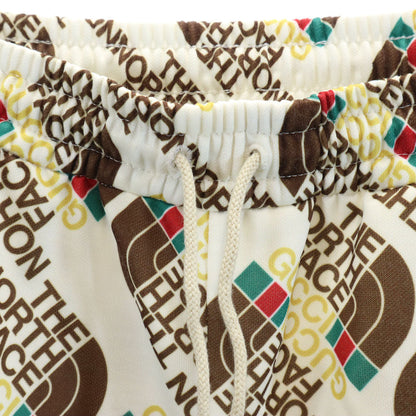 GUCCI x TNF All-Over Logo Joggers White Size M