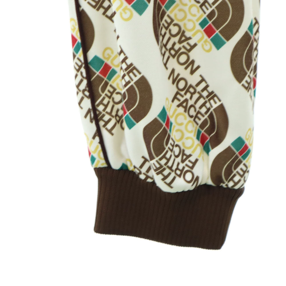 GUCCI x TNF All-Over Logo Joggers White Size M