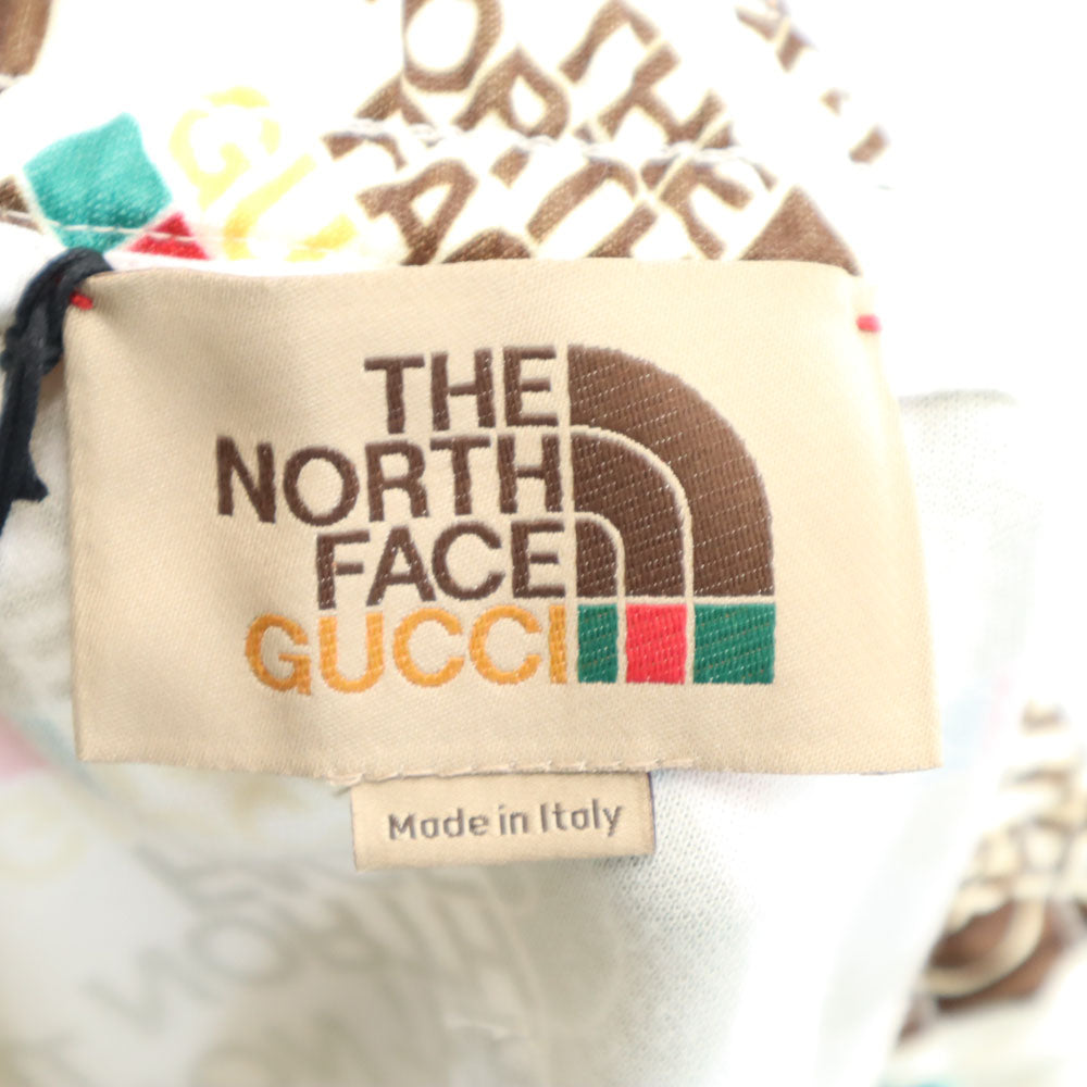 GUCCI x TNF All-Over Logo Joggers White Size M