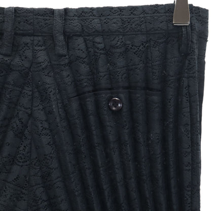 ISSEY MIYAKE Japanese Made Lace Pants Black Size 2