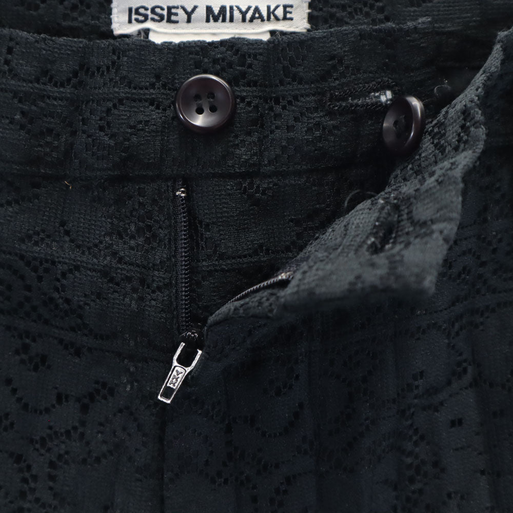 ISSEY MIYAKE Japanese Made Lace Pants Black Size 2