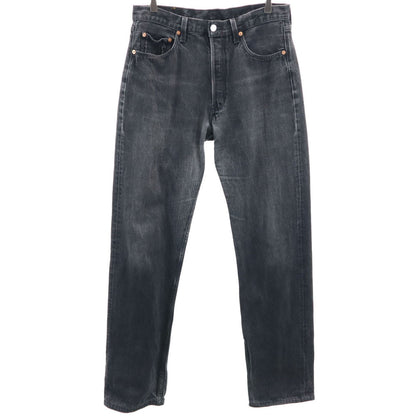 Levi's 90s 501 Made in Poland Overdyed Black Jeans Size W33