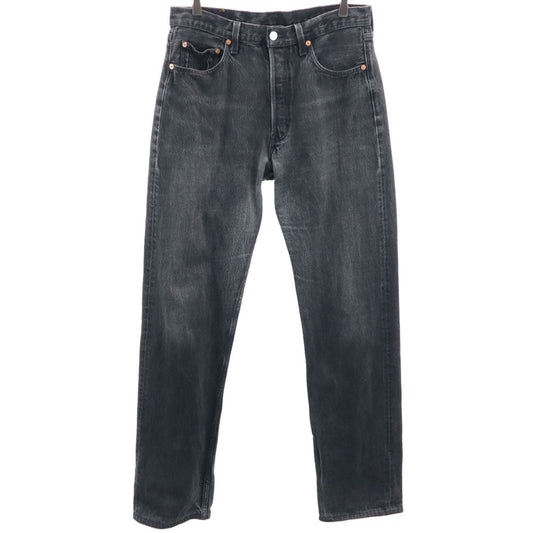 Levi's 90s 501 Made in Poland Overdyed Black Jeans Size W33