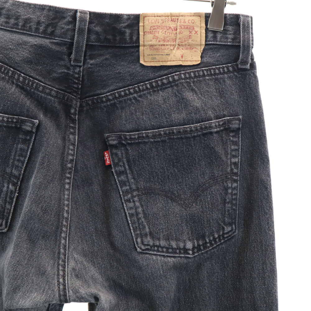 Levi's 90s 501 Made in Poland Overdyed Black Jeans Size W33