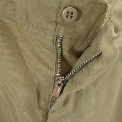 US ARMY 60s Vintage DSA Trousers Beige Size W32