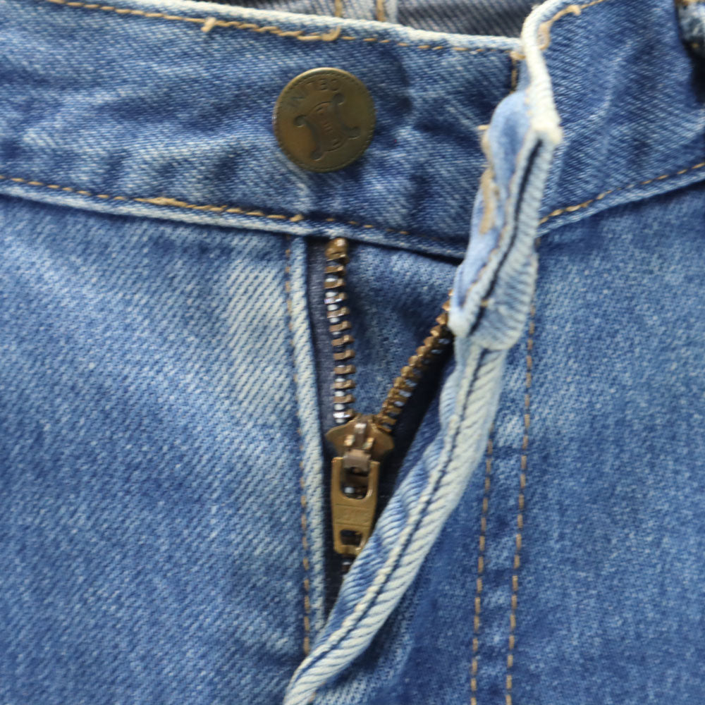 CELINE Tapered Denim Jeans Blue Size W30