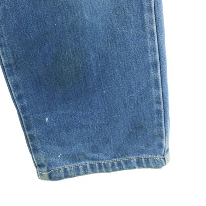 CELINE Tapered Denim Jeans Blue Size W30