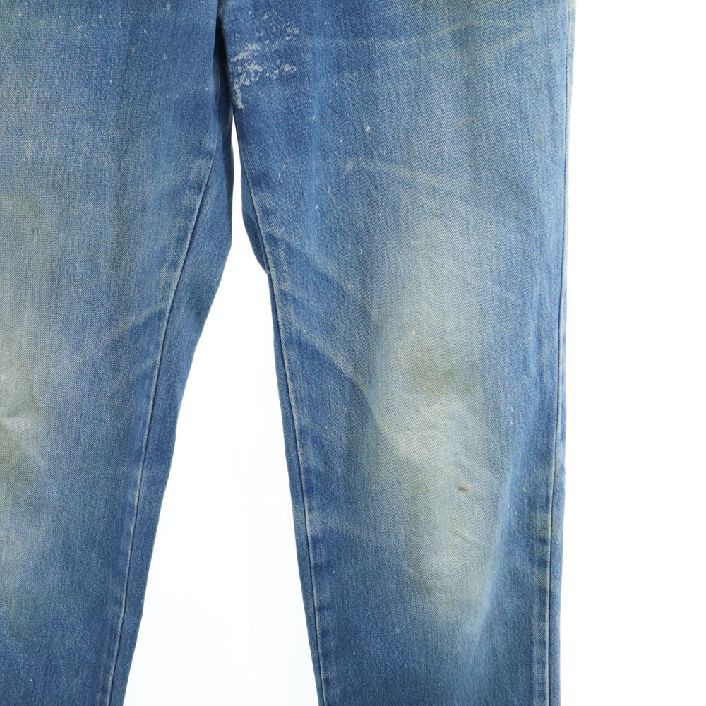 CELINE Tapered Denim Jeans Blue Size W30