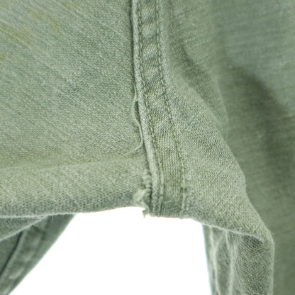 US ARMY 70s Vintage Cotton Sateen Baker Pants Khaki Size W30