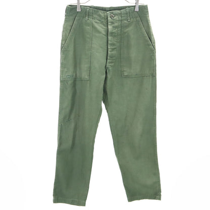 US ARMY 70s DSA Cotton Sateen Vintage Pants Size W30