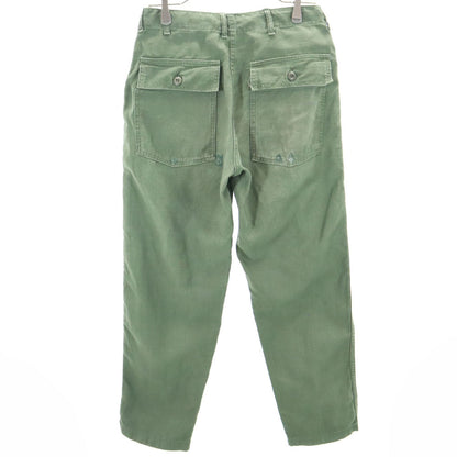 US ARMY 70s DSA Cotton Sateen Vintage Pants Size W30