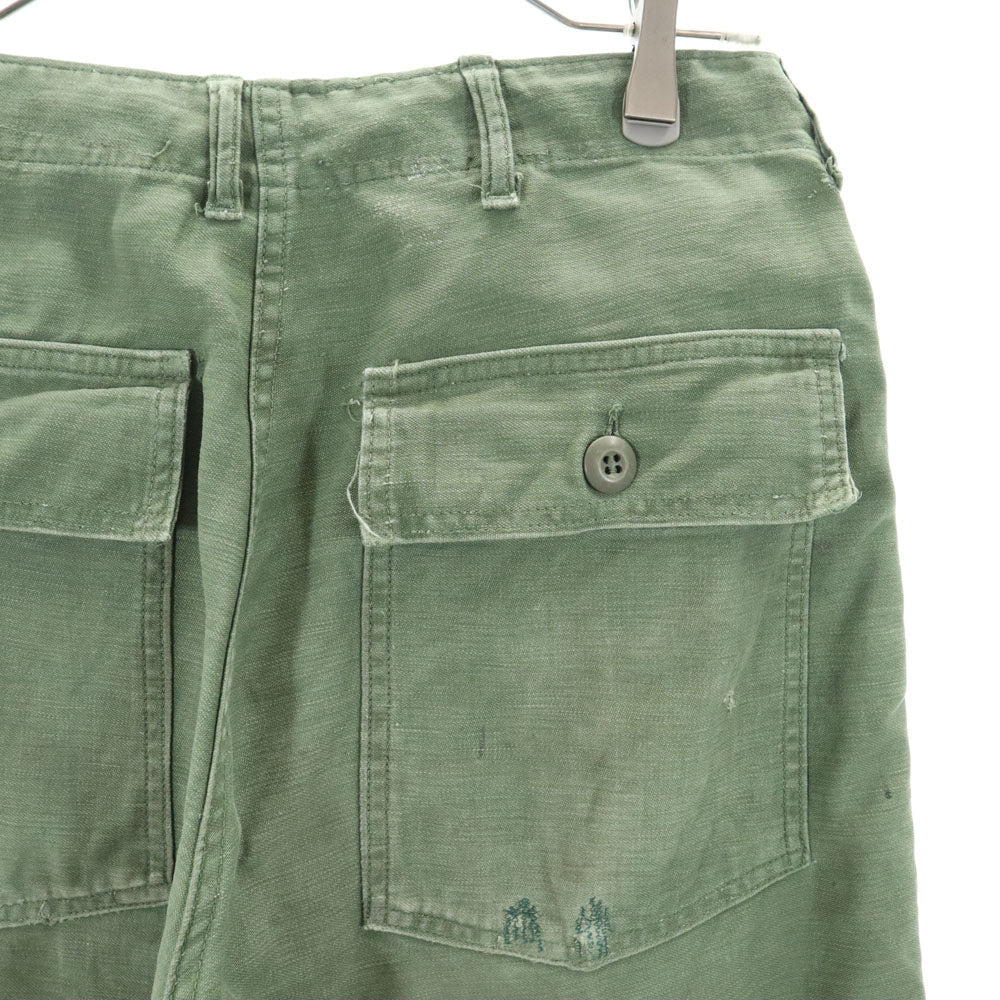 US ARMY 70s DSA Cotton Sateen Vintage Pants Size W30