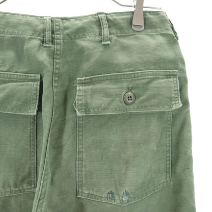 US ARMY 70s DSA Cotton Sateen Vintage Pants Size W30