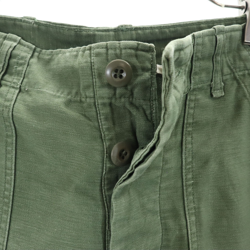 US ARMY 70s DSA Cotton Sateen Vintage Pants Size W30