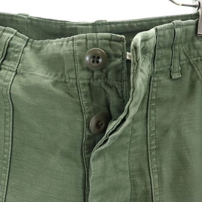 US ARMY 70s DSA Cotton Sateen Vintage Pants Size W30
