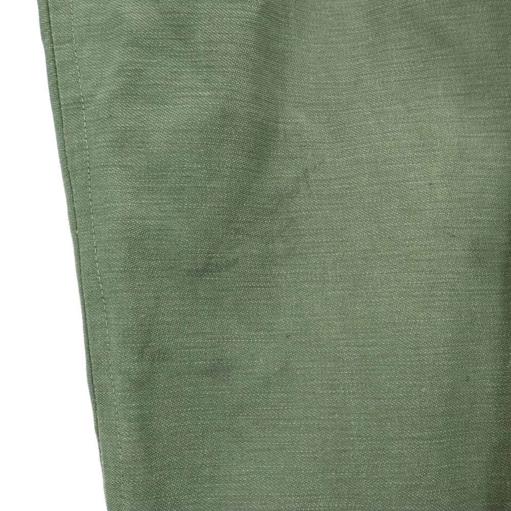 US ARMY 70s DSA Cotton Sateen Vintage Pants Size W30