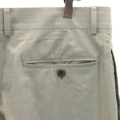 HERMES Italian Casual Pants Beige Size 44
