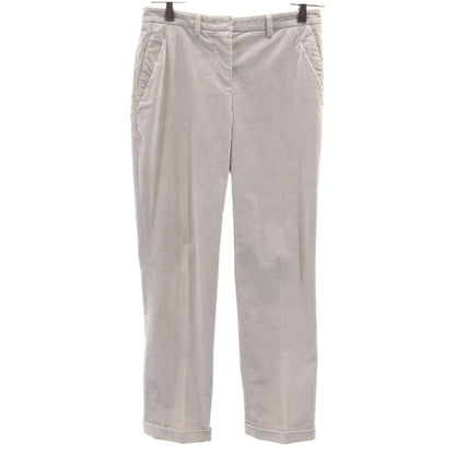 JIL SANDER Cotton Pants Gray Size 32