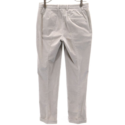 JIL SANDER Cotton Pants Gray Size 32