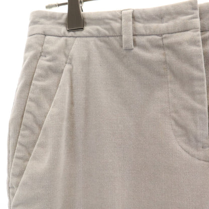 JIL SANDER Cotton Pants Gray Size 32