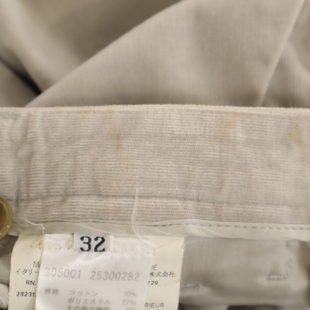 JIL SANDER Cotton Pants Gray Size 32