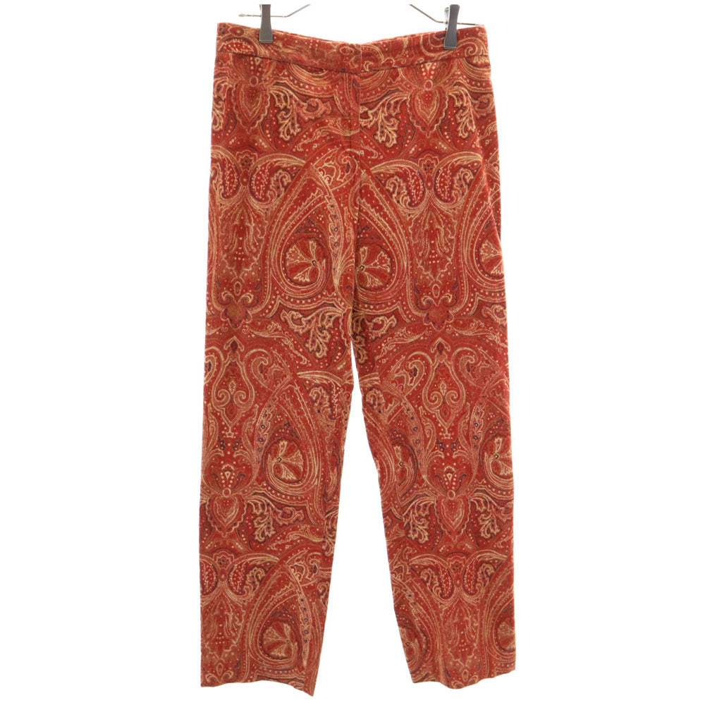 KENZO 90s All-Over Pattern Corduroy Pants Red Size 38