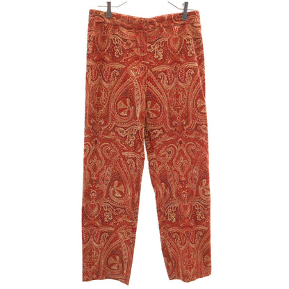 KENZO 90s All-Over Pattern Corduroy Pants Red Size 38