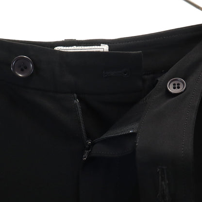 ISSEY MIYAKE FETE Wide Slacks Pants Black Size JP 3