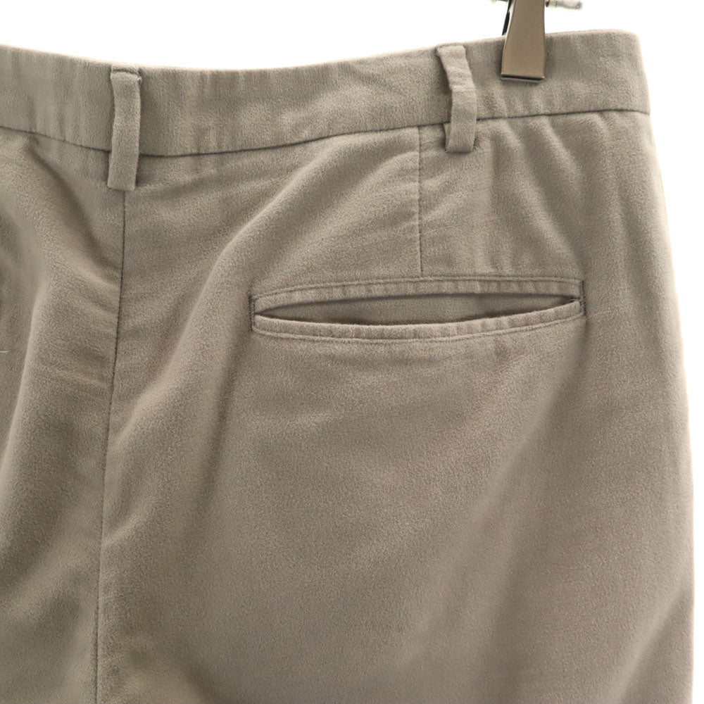 Maison Martin Margiela Faux Suede Slim Pants Gray Size 46