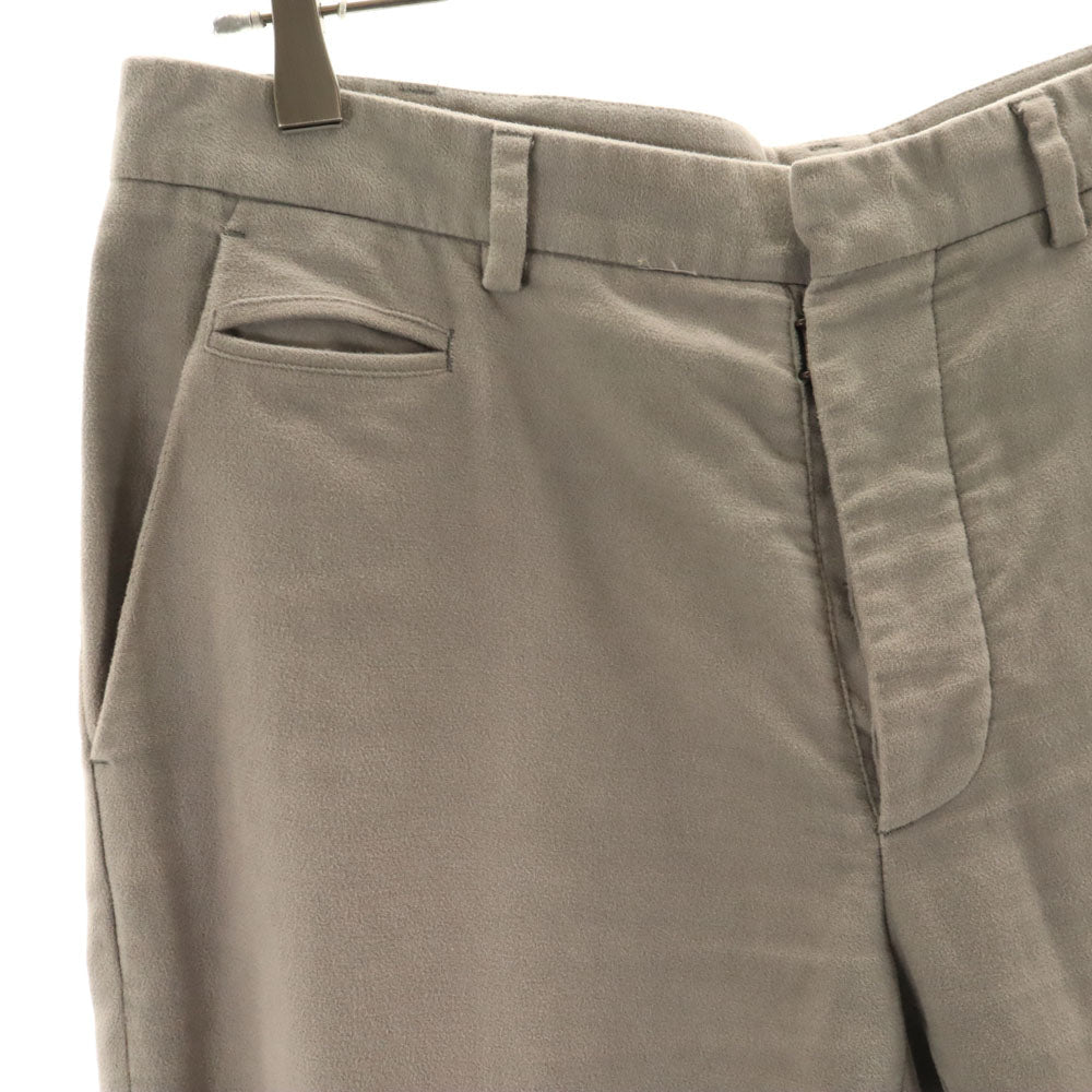 Maison Martin Margiela Faux Suede Slim Pants Gray Size 46