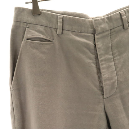 Maison Martin Margiela Faux Suede Slim Pants Gray Size 46