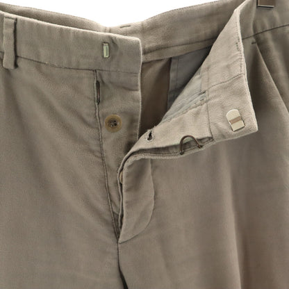 Maison Martin Margiela Faux Suede Slim Pants Gray Size 46